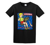 SaRueLsb Man's T-Shirt The Offspring Americana S-3XL Black Black S