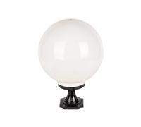 SaryEdge Applique da Esterno Creative a Forma di Sfera, Lampada a Colonna Impermeabile per Esterni, Paesaggio, Prato, Giardino, Colonna, Faro per Cortile, Recinzione, Villa o,35cm