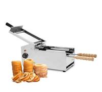 SaryEdge Griglia elettrica per panini e Pane a Camino da 1500 W con 2 rulli, Temperatura Regolabile da 50 °C a 300 °C per ristoranti, cucine domestiche, Snack Bar,