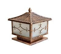 SaryEdge Luci da Esterno Impermeabili in Stile retrò per la Decorazione della casa, luci Creative in Metallo, lampade da Giardino a LED AC, Dispositivo di Illuminazione Moder,30cm