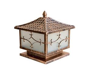 SaryEdge Luci da Esterno Impermeabili in Stile retrò per la Decorazione della casa, luci Creative in Metallo, lampade da Giardino a LED AC, Dispositivo di Illuminazione Moder,25cm