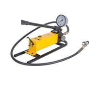 SaryEdge Pompa idraulica Manuale per Applicazioni ad Alta Pressione in Ambito Industriale e automobilistico, Pompa Manuale Quadrata CP-700D + misuratore, Pompa,Cp-700d Square Manual Pump+Meter