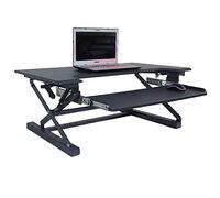 SaryEdge Standing Desk Gas Spring Height-adjustable Standing Desk Converter With Keyboard Tray Ergonomic for All Workstations (