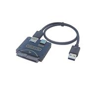 SAS 29Pin SFF-8482 to USB 3.0 Adapter Hard Disk Drive 5Gbps with Chipset and Power Port Without 12V/3A Power Supply