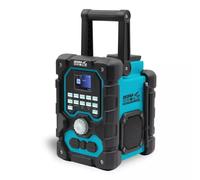 SAS+ All Pro 18V 18V Battery FM Radio DAB+ Bluetooth 5.0 USB AUX LCD