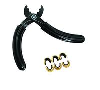 SAS Nok Set Plier for Bowstring Nocking Point Tool (Plier with 6 x Hunter Black Nocks)