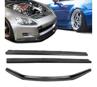 [ Sasa ] 2x Combo per 00-03 Honda S2000 AP1 Gt PU Anteriore Paraurti Lip + Df