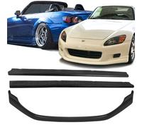 [ Sasa ] 2x Combo per 00-03 Honda S2000 AP1 Type-R Anteriore Paraurti Lip + Df