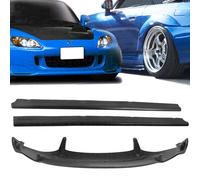 [ Sasa ] 2x Combo per 04-09 Honda S2000 AP2 Mu Anteriore Paraurti Labbro + Df