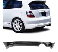 [ Sasa ] Fatto per 2002-2005 Honda Civic Si 3dr EP3 Ctr PU Posteriore Paraurti