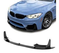 [ Sasa ] Mp 3pcs Stile PU Anteriore Labbro Spoiler Per 2015-2020 BMW F80 F82 M3