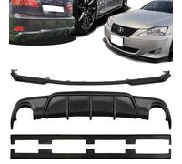 [ Sasa ] Per 06-08 Lexus IS250 IS350 Anteriore Paraurti Lip Posteriore Diffusore