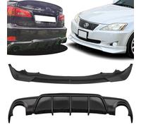 [ Sasa ] Per 09-10 Lexus IS250 IS350 Anteriore Paraurti Labbro + Retro Spoiler