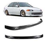 [ Sasa ] Per 92-95 Honda Civic Sedan 4dr Dx LX Mu PU Anteriore Paraurti Lip