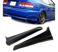[ Sasa ] Per 99-00 Honda Civic Coupe Sedan Mu PU Posteriore Paraurti Lip
