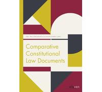Sascha Hardt Comparative Constitutional Law Documents (Tascabile)