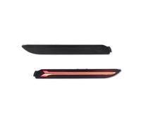 SASFDSG Direzione Lato LIGH Per Lexus Per IS-F 2008-2014 LED Paraurti Posteriore Auto Riflettore Stop Indicatore Direzione Fendinebbia(A Smoked Lens)