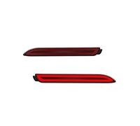 SASFDSG Direzione Lato LIGH Per Lexus Per IS-F 2008-2014 LED Paraurti Posteriore Auto Riflettore Stop Indicatore Direzione Fendinebbia(B Red Lens)