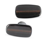SASFDSG Direzione Lato LIGH Per Lexus Per IS300 1999 2000 2001 2002 2003 2004 2005 Luce Posizione Laterale A LED Indicatore Di Direzione(Smoked Lens)