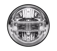 SASFZ Gruppo Faro Per Jeep Per Wrangler JK TJ Per Hummer H1 H2 12V 24V Per Suzuki Per Samurai Per Lada 4x4 Per Urban Niva 7 Pollici LED Faro Rotondo Fanale Auto(1pcs Silver)