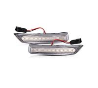 SASFZ Indicatore Laterale 2 Pezzi Per Chrysler Per Città Per Il Paese 2008-2016 Flash Specchietto Retrovisore Indicatori Direzione Lampeggiante Luce 12V Luci di Posizione(Clear Lens)