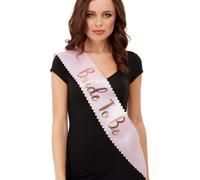Sash Per La Sposa Da Essere Rosa E Oro Rosa Accessorio Per Festa Nuziale