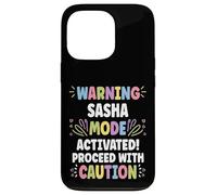 SASHA Personalized Name Funny Cute Custom SASHA Name Custodia per iPhone 13 Pro