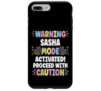 SASHA Personalized Name Funny Cute Custom SASHA Name Custodia per iPhone 7 Plus/8 Plus
