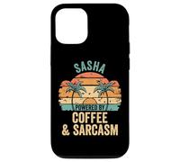 SASHA Vibes Only Cute Retro Girls SASHA Name Custodia per iPhone 12/12 Pro