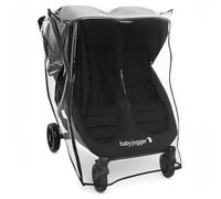 SASHA'S Baby Jogger Mini GT2 - Parapioggia e antivento per passeggino doppio fuoristrada, accesso con cerniera, copertura massima, protezione dalle intemperie (jogger non incluso)