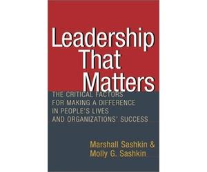 SASHKIN Leadership That Matters (Tascabile)
