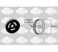 SASIC 2150004 Puleggia cinghia, Albero a gomiti per CITROËN,DS,FIAT,FORD,MAZDA,M