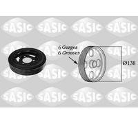 SASIC 2156025 Puleggia cinghia, Albero a gomiti per BMW,CITROËN,DS,MINI,OPEL,PEU