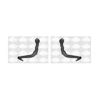 SASIC 2X Bracci Oscillanti Sinistro Destro Per Peugeot 206 CC 2D 1.6 16V
