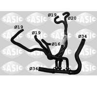 SASIC 3404111 Flessibile radiatore per RENAULT