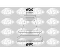 SASIC 4003406 Kit cuffia, Semiasse per RENAULT