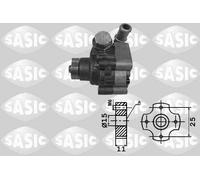 Sasic Pompa servosterzo 7076063 per Ford Transit Furgone 2.0