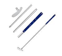 SASKATE - Putter da in lega regolabile rimovibile per destrimani o mancini, manico antiscivolo, facile da installare, Practice Club per bambini adulti