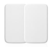 Sasma Home - Confezione da 2 lenzuola con angoli elasticizzati per culla Next2Me in 100% jersey di cotone - compatibile con Next2Me (50 x 85 cm) confezione da 2 bianco