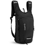SASMO®, sacco a pressione per bicicletta, 10 + 3 l, con scomparto termico e rete per casco, zaino per mountain bike, con protezione antipioggia, per uomo e donna