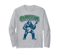 Sasquatch Banjo Bigfoot Grassquatch! Maglia a Manica