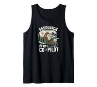 Sasquatch Co-Pilot Bigfoot Wilderness Adventure Design Canotta