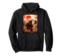 Sasquatch Giapponese Vintage - Sasquatch Graphic Felpa con Cappuccio