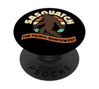 Sasquatch Il Pacifico Nord-Ovest PNW Bigfoot PopSockets PopGrip Adesivo