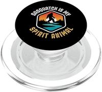 Sasquatch is my Spirit Animal Vintage Bigfoot Outdoor PopSockets PopGrip per MagSafe