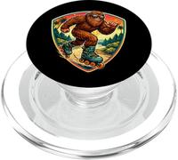 Sasquatch Rollerblading Big-foot Shaka Roller Blade Amante PopSockets PopGrip per MagSafe