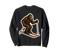 Sasquatch Sci Neve Big-Foot Sciatore Big Foot Sci Montagne Felpa