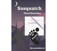 Sasquatch Word Search Puzzle Book: 60 Puzzles