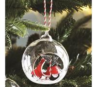 Sass and Belle Coming Home - Pallina di Natale con scooter