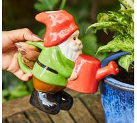 sass and belle Gnomo Da Giardino Annaffiatoio Ceramica Nuovo E Con Scatola